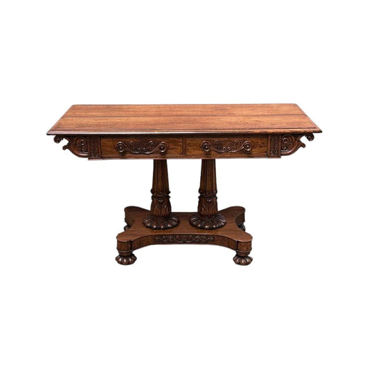 Anglo - Indian rosewood sofa table c.1860 | Bazaa | Designer, Vintage and Antique Furniture