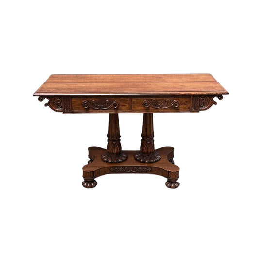Anglo-Indian rosewood sofa table c.1860