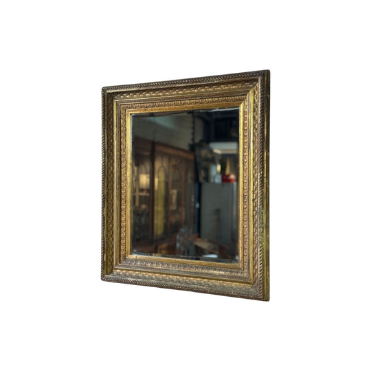 Antique 1920s Fine Gilt Mirror
