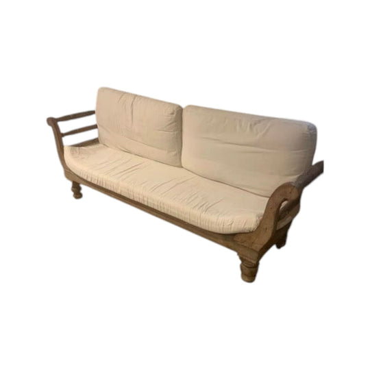 Antique 19thC Colonial Kauri Pine daybed