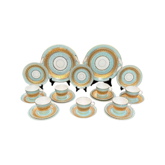 Antique 23 piece English tea set