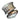 Antique Art Deco facetted glass scent bottle, Sterling silver lid. | Bazaa | Designer, Vintage and Antique Furniture
