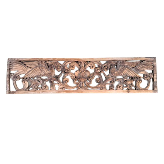 Antique Balinese temple panel