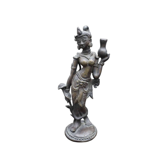 Antique bronze Burmese Tara sculpture