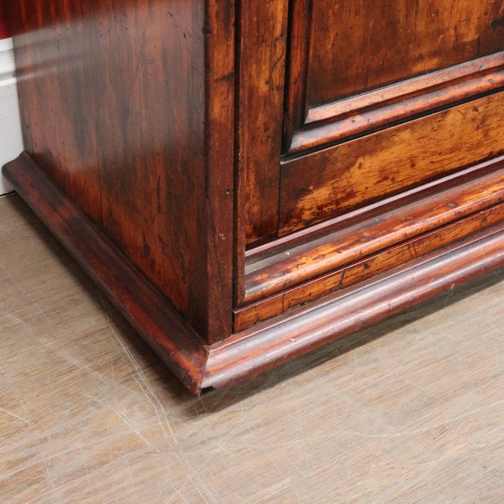 Antique Cedar Cabinet Sliding Doors Slim Storage Hall or Entry. B12952 | Bazaa | Designer, Vintage and Antique Furniture