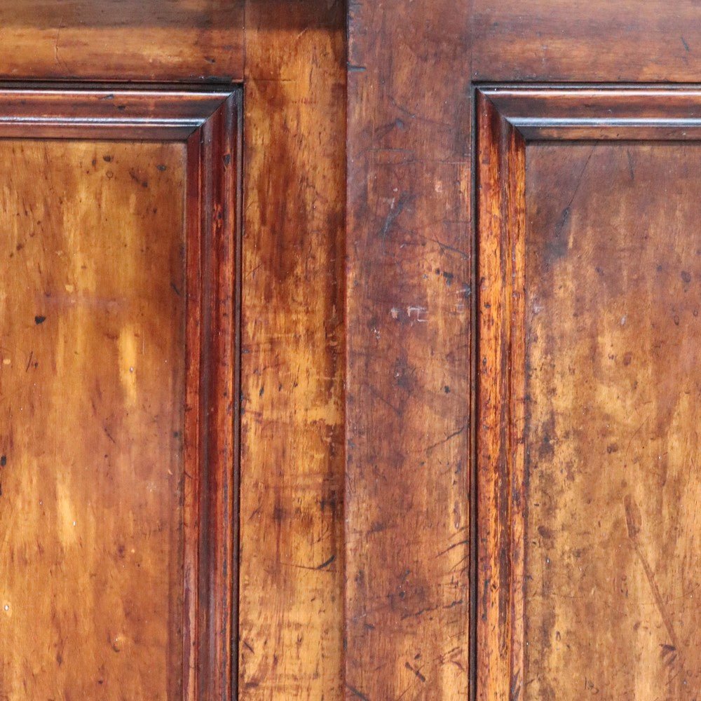 Antique Cedar Cabinet Sliding Doors Slim Storage Hall or Entry. B12952 | Bazaa | Designer, Vintage and Antique Furniture