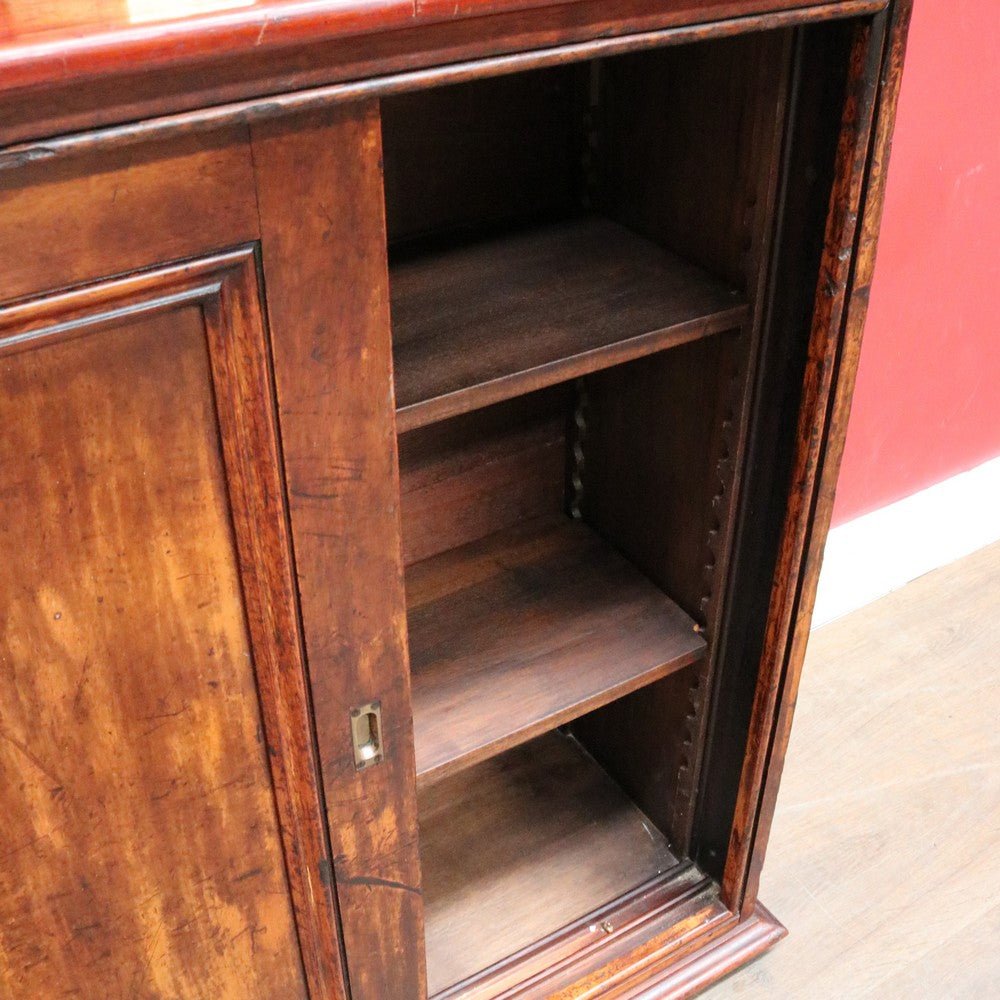 Antique Cedar Cabinet Sliding Doors Slim Storage Hall or Entry. B12952 | Bazaa | Designer, Vintage and Antique Furniture