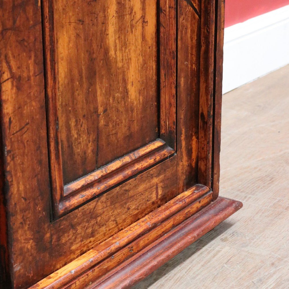 Antique Cedar Cabinet Sliding Doors Slim Storage Hall or Entry. B12952 | Bazaa | Designer, Vintage and Antique Furniture