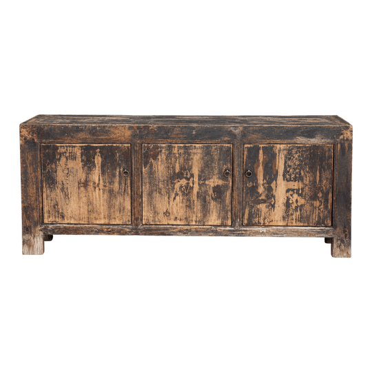 Antique Chinese Pine Sideboard | Three Door #ML12