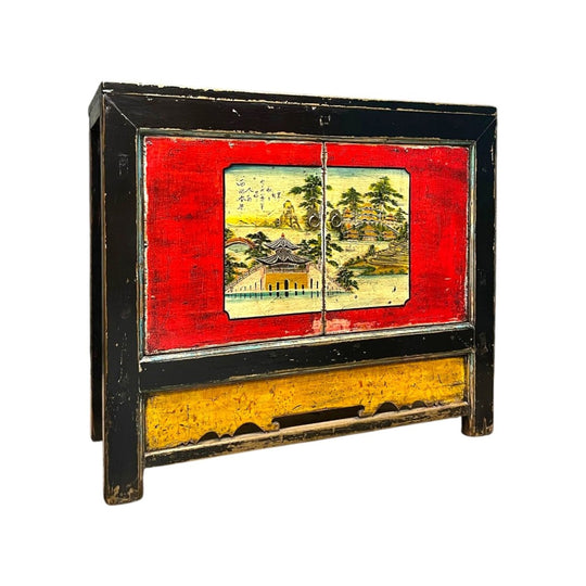 Antique Chinese Storage Cabinet From Gansu Province