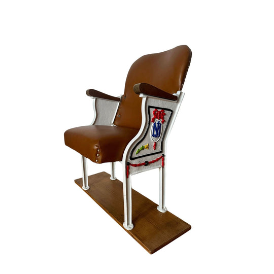 Antique Cinema Chair- Reconditioned