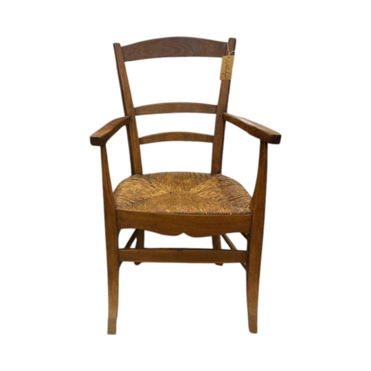 Antique Country Armchair in Oak