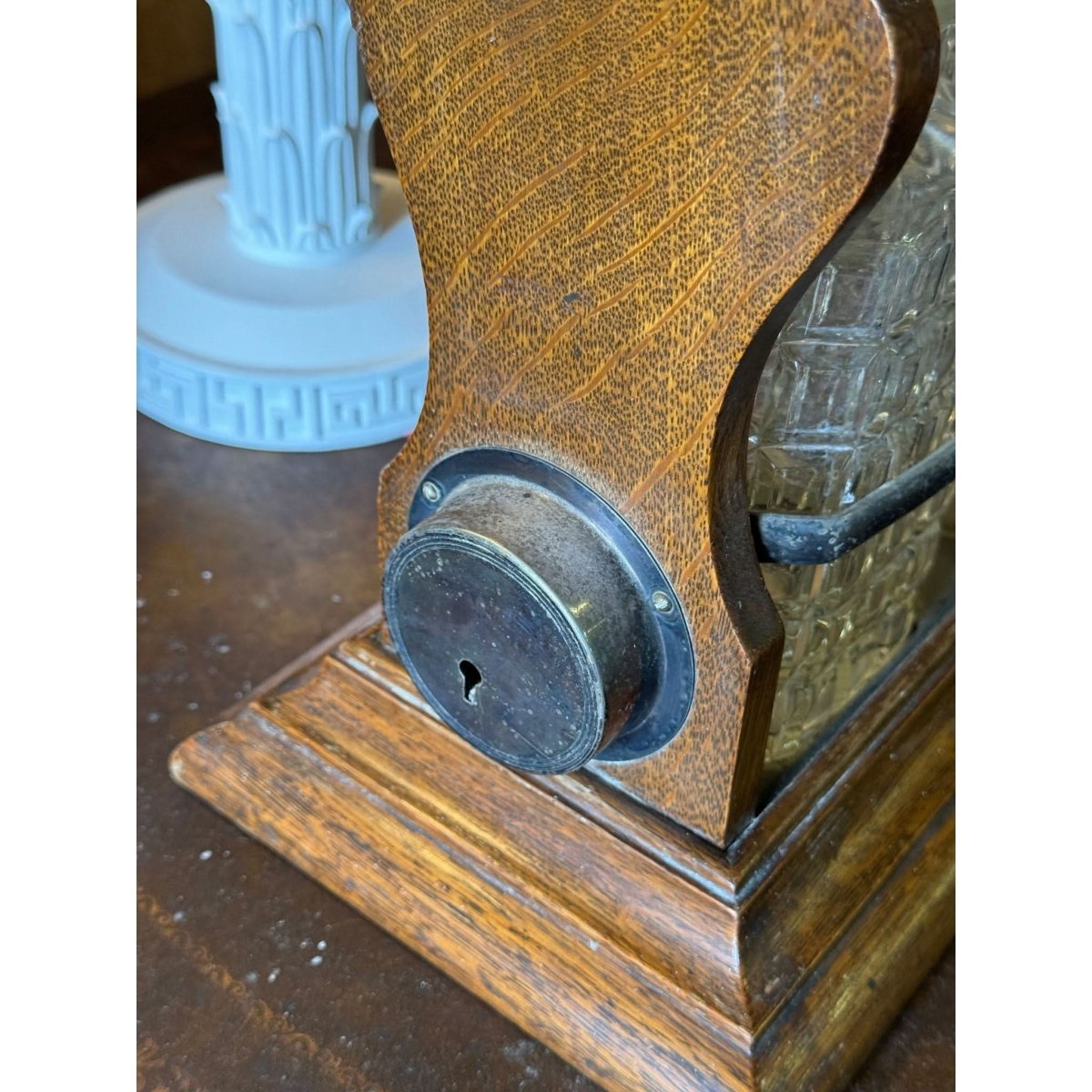 Antique Decorative Edwardian Tantalus | Bazaa | Designer, Vintage and Antique Furniture