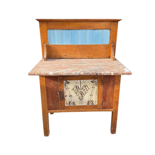 Antique Edwardian English Washstand