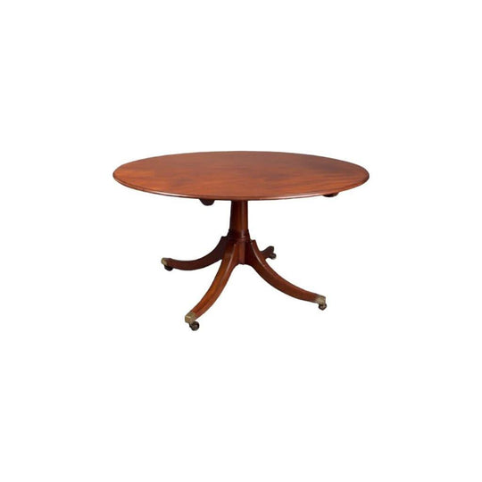 Antique English Georgian Mahogany Breakfast Table.