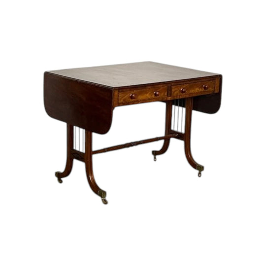 Antique English Georgian Regency period 1811 to 1820 Mahogany Sofa Table