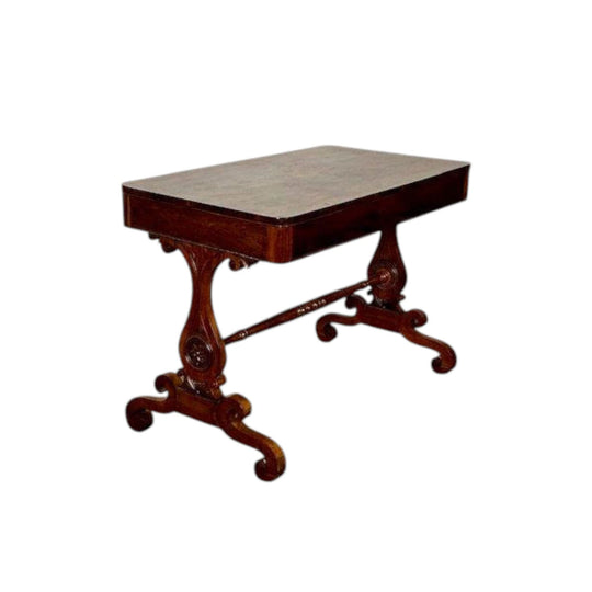 Antique English Georgian Regency period Rosewood Side Table.