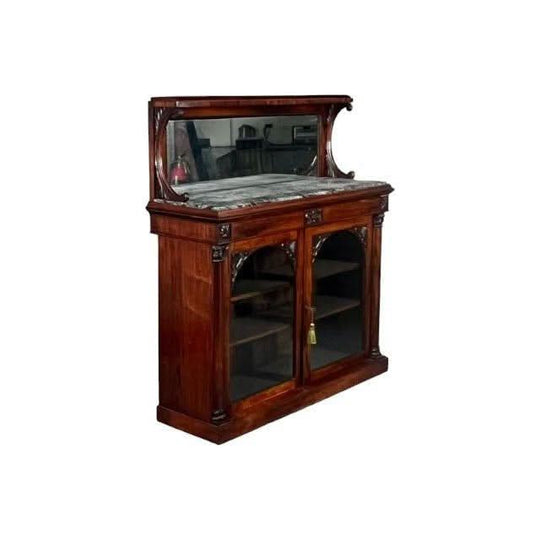 Antique English later George IV / William IV circa 1830 Rosewood Side Board / Chiffionier.