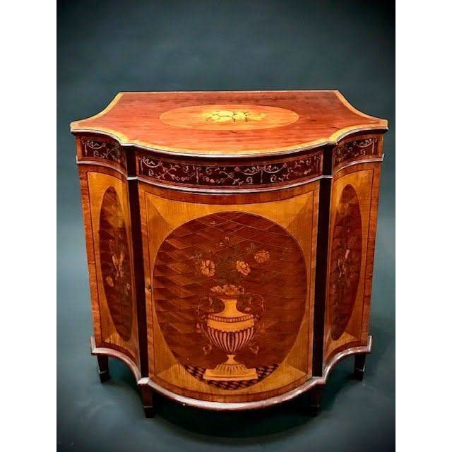 Antique English later Victorian Georgian revival Side Cabinet. | Bazaa | Designer, Vintage and Antique Furniture