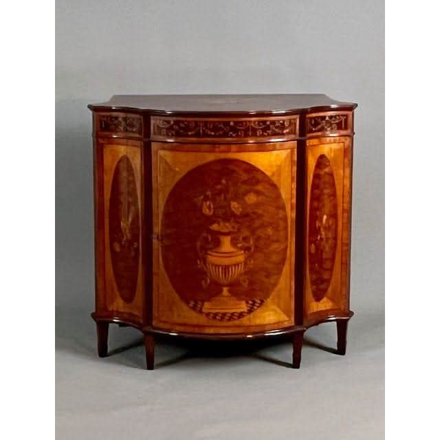 Antique English later Victorian Georgian revival Side Cabinet. | Bazaa | Vintage, Designer and Antique Interiors