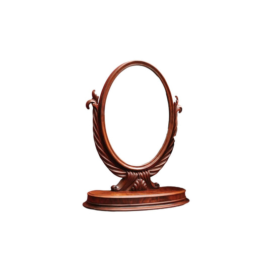 Antique English Mahogany and Flame Mahogany Chest of Drawers Toilet Mirror. B12065