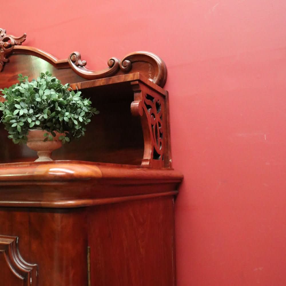 Antique English Mahogany Sideboard – Hall Cabinet or Dining Cupboard or Cabinet. B12556 | Bazaa | Vintage, Designer and Antique Interiors