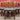 Antique English Oak Balloon Back Crest Dining or Kitchen Chairs Set of 10 Circa 1890. B13058 | Bazaa | Designer, Vintage and Antique Furniture
