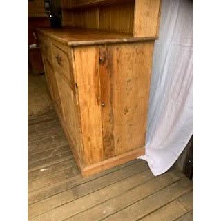 antique English pine Dresser with saw tooth cornice | Bazaa | Designer, Vintage and Antique Furniture