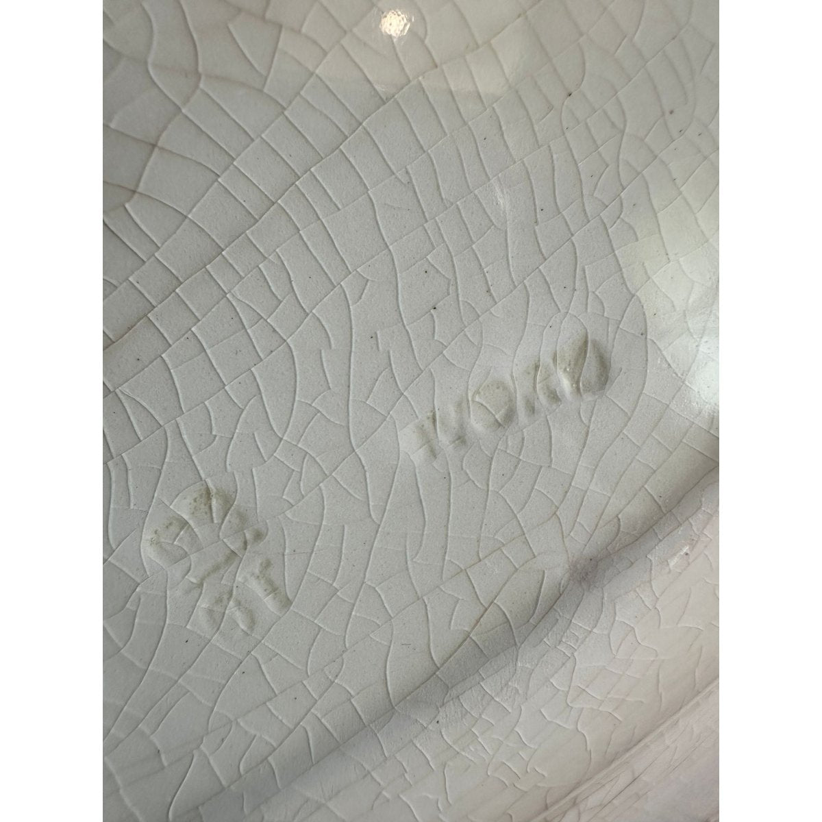 Antique English Serving Platter, Circa 1930s - Registered Form in Cornflower Blue | Bazaa | Designer, Vintage and Antique Furniture