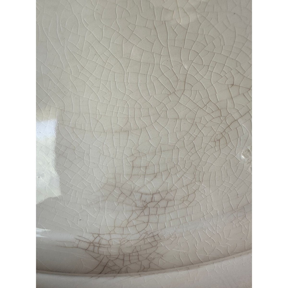 Antique English Serving Platter, Circa 1930s - Registered Form in Cornflower Blue | Bazaa | Designer, Vintage and Antique Furniture