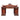 Antique English Twin Pedestal Sideboard Scrolled Backboard c1830. B12987 | Bazaa | Designer, Vintage and Antique Furniture