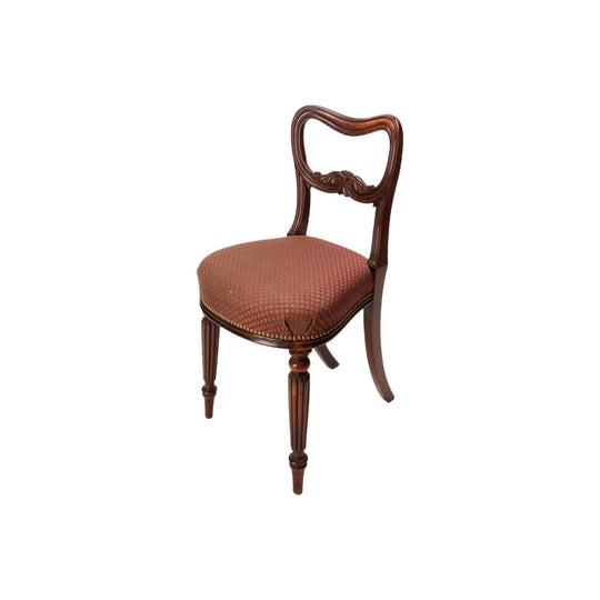 Antique English  William IV Set of 4 Rosewood Dining Chairs