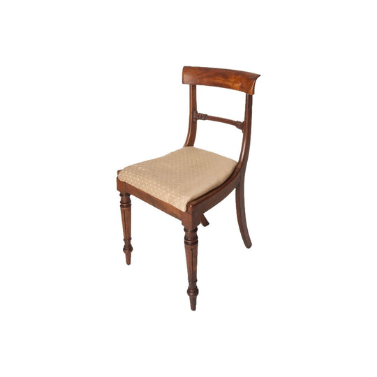 Antique English William IV  Set of 6 Rosewood Dining Chairs