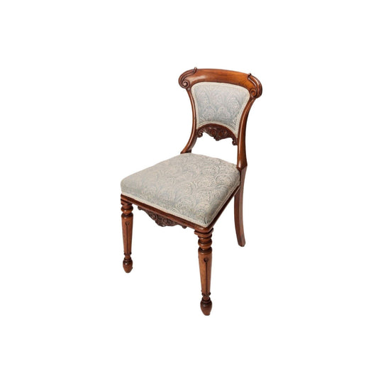 Antique English William IV Set of 6 Rosewood Dining Chairs