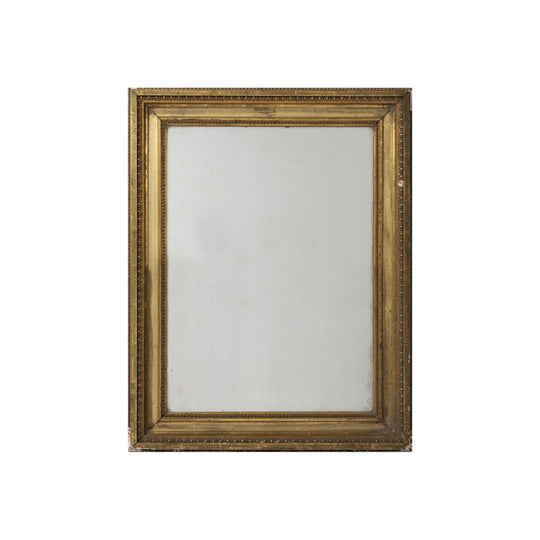 Antique French 19th Century Neo Classic rectangular mirror from Provence