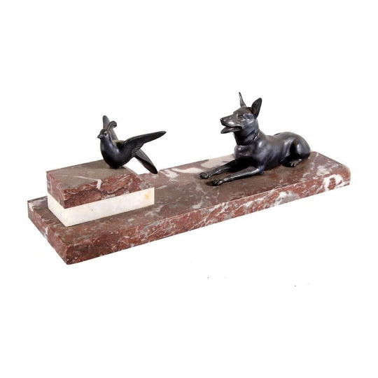 Antique French Art Deco desk display