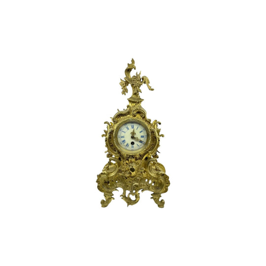 Antique French Boudoir Clock