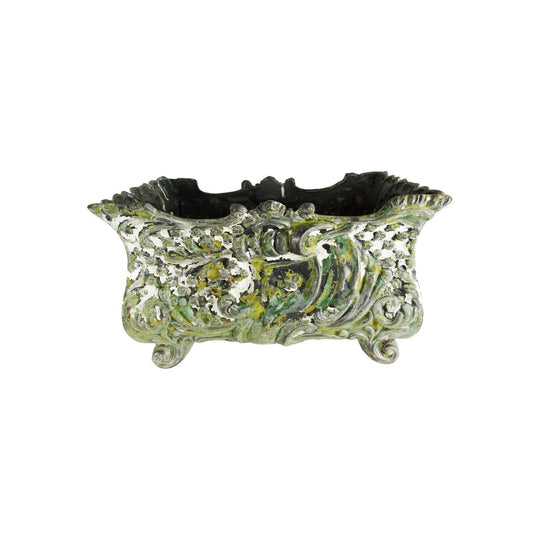 Antique French cast iron garden planter  jardiniere