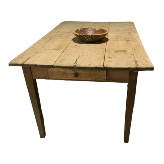 Antique French Cherry-Wood Farmhouse Table