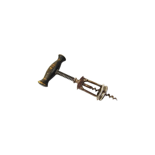 Antique French corkscrew wine  bottle opener