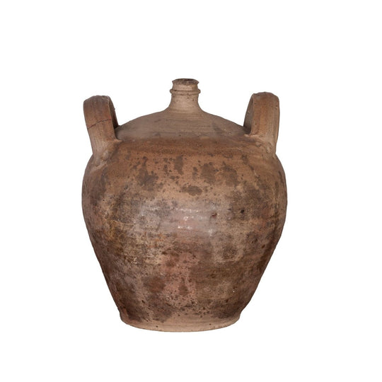 Antique French earthenware vessel from a collection sourced in L’Isle-sur-la-Sorgue, Provence