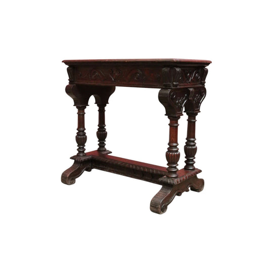 Antique French Jardinière Stand, Stretcher base Plant Stand, Garden Planter.