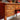 Antique French Oak Dressing Table Three Mirrors Five Drawers Scroll Feet. B12815 | Bazaa | Designer, Vintage and Antique Furniture