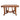 Antique French oak extendable dining table with intricate carvings and detailed stretcher base from Provence | Bazaa | Designer, Vintage and Antique Furniture