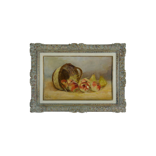 Antique French school - Still Life of Apples