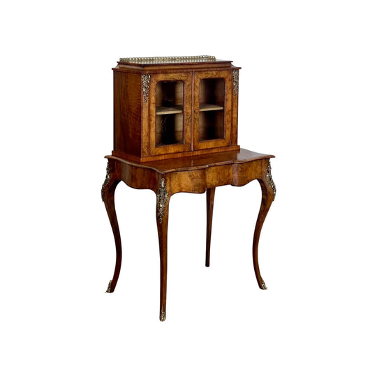 Antique French Walnut Side Cabinet.