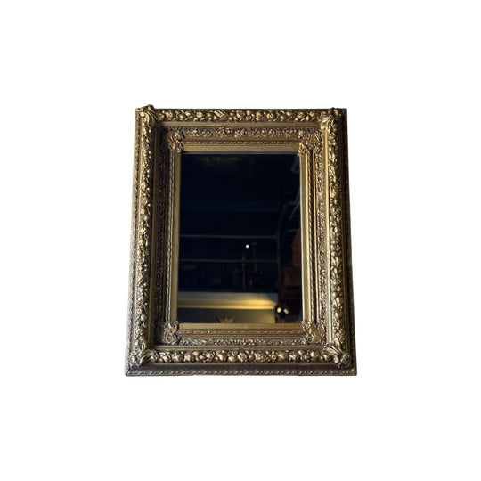 Antique Gilt Timber & Gesso Framed Mirror