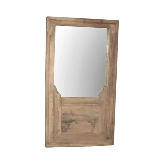 ANTIQUE INDIAN CARVED DRESS MIRROR / 086