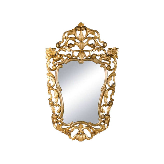 Antique Italian / French baroque carved mirror