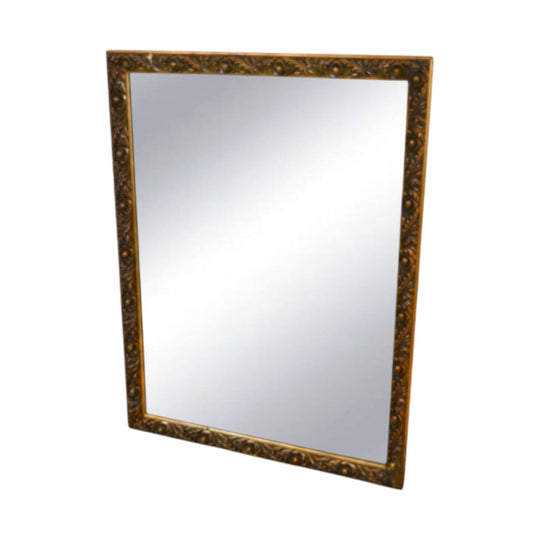 Antique large wall mirror - Victorian